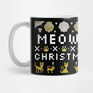 Meowy Christmas Mug